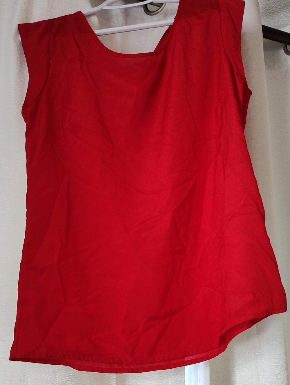 The Limited Bright Red Sleeveless Tank Top